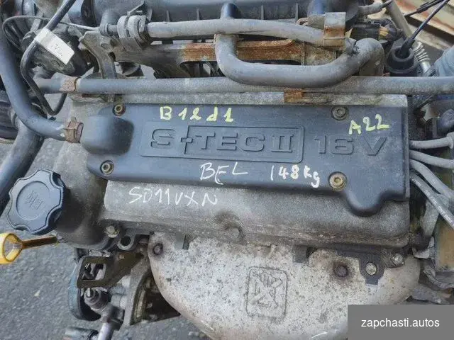 Двигатель B12D1 Chevrolet aveo T250 1.2