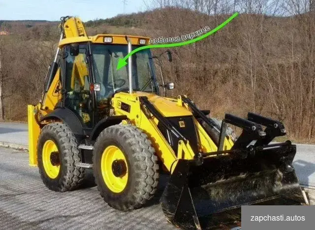 Купить Стекло лобовое верхнее на JCB 3cx-4cх 2003