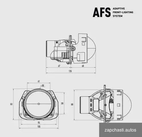 размер 135mm x 105mm x 83mm Paзмер