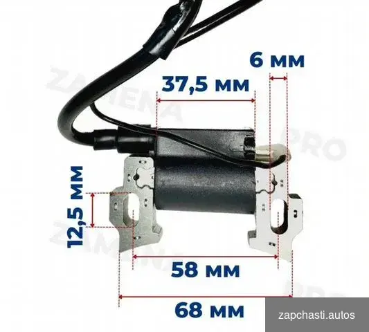 Купить Катушка зажигания 168F, 168F-2, 170F (магнето)