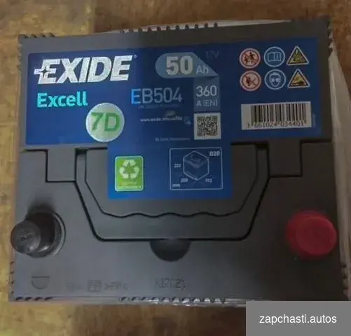 Аккумулятор автомобильный exide EXCELL EB504 АЗИАТСКИЙ