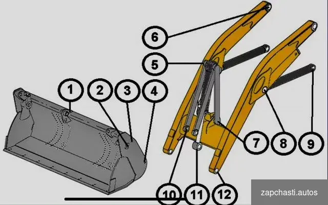 Купить Пальцы и втулки на Terex