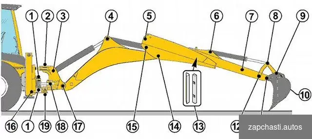 Купить Пальцы втулки на экскаватор погрузчик New Holland