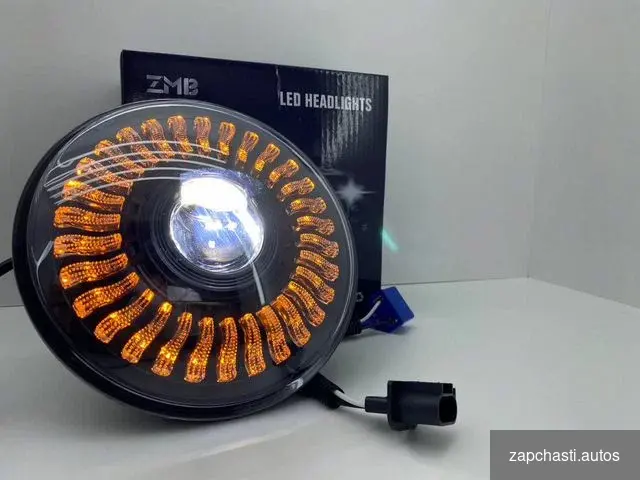 Купить Светодиодные LED фары с дхо Нива, УАЗ, 2121