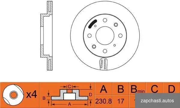 Купить RN1350 Диск тормозной