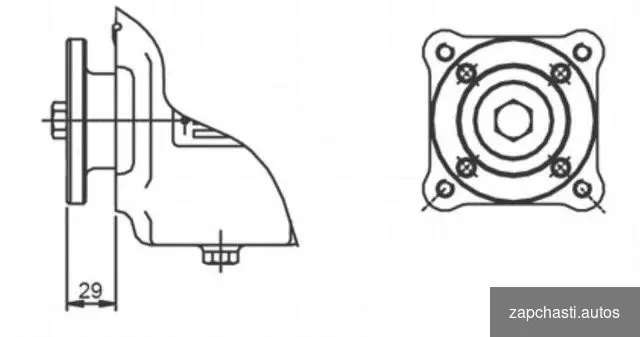 GRH 900 Присоeдинeние iso 4