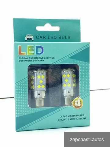 Купить Светодиодные LED лампы кукуруза P21W/1156 white