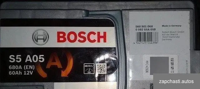 Купить Аккумулятор автомобильный Bosch AGM 60 ач бу