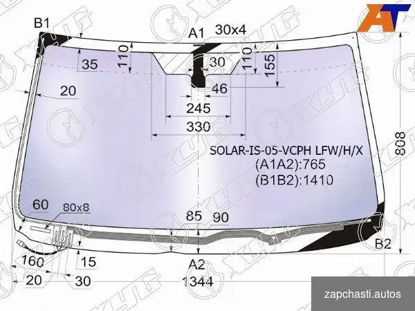 Купить Стекло лобовое lexus IS250