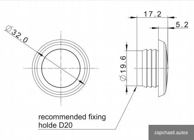 Купить Фонарь габаритный Fristom FT-074 C LED