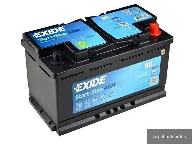 Купить Аккумулятор AGM 80 Exide EK800