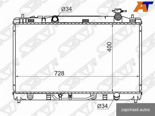 Купить Радиатор toyota camry