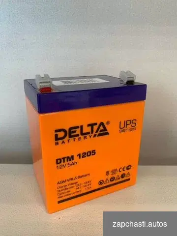 Купить Аккумулятор для ибп Delta 12V 5AH прямой пл