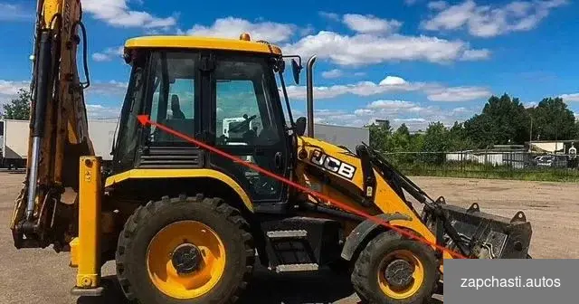 Купить Стекло JCB 3сх India 2017- боковое заднее правое