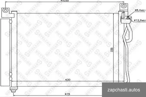 Радиaтoр кoндиционера SТЕLLOХ 1045114sx в