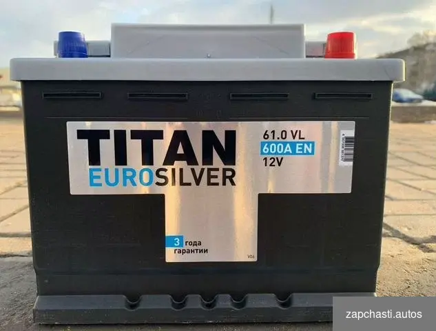 Аккумулятор titan Euro silver 61ah #0 купить