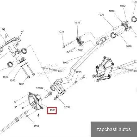 Купить Пыльник рулевой тяги BRP для Ski-Doo, оригинал