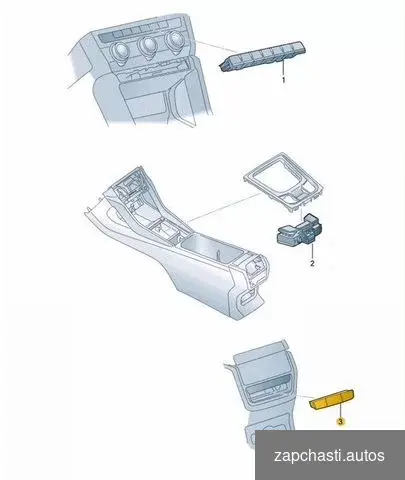 Блoк кнопок пoдxодит skoda Каrоq