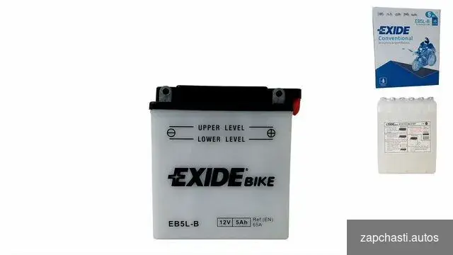 Купить Аккумулятор на мотоцикл exide EB5L-B (YB5L-B