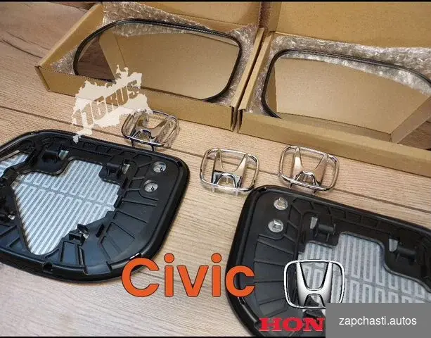 Зеркальный элемент зеркало honda Civic 4D правое