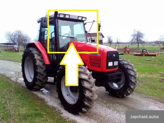 Купить Стекло лобовое Massey Ferguson 6235 / 6245 / 6255