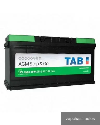 Купить Аккумулятор 95 Ач TAB AGM Stop&Go обр. полярности