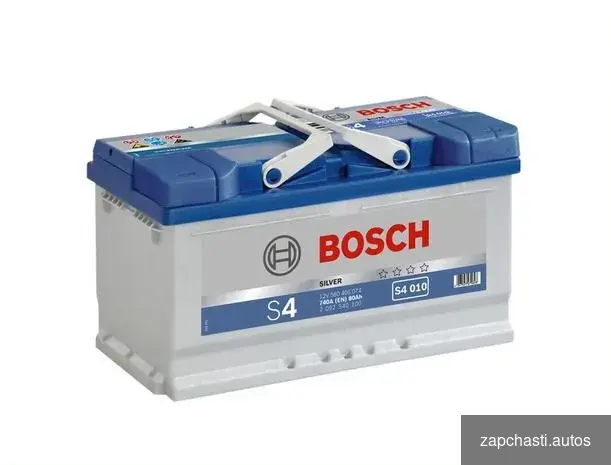 Купить 80Ah Аккумулятор 12V 6CT-80.0 Bosch S4 Silver 740A