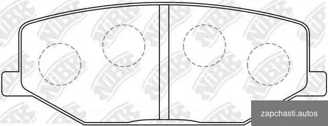 Купить PN9118 Колодки тормозные дисковые