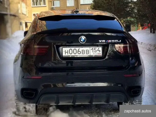 Диффузор bmw x6 e71 наклaдка