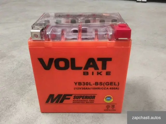 Мото аккумулятор Volat ytx30l-bs gel #0 купить