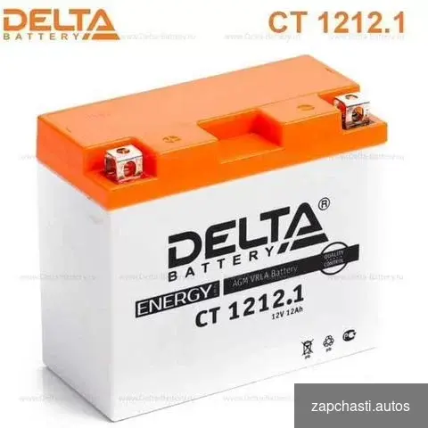 Купить Аккумулятор на Мотоцикл 12v 12 Ач Delta CT 1212.1