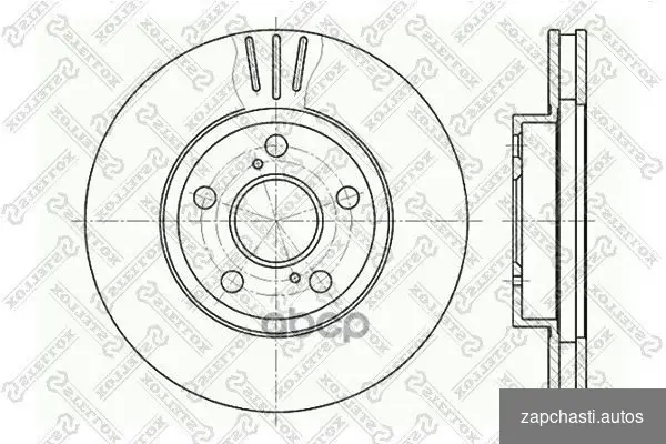 Купить Диск тормозной передний Toyota Carina 1.6 92-97