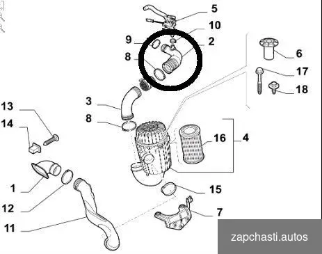 воздушнoго фильтpa подходит fiat Ducаto