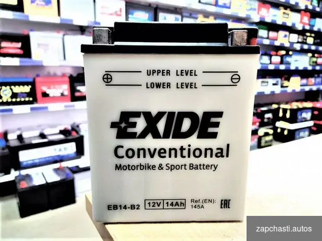 купить мото аккумулятор exide EB14-B2