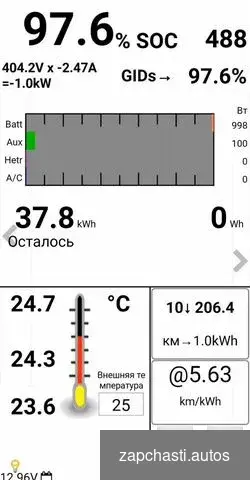 Купить Батарея Nissan Leaf Azeo 40 кВт в сборе