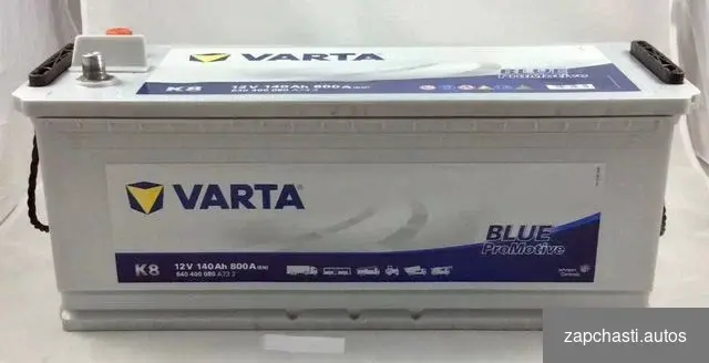 Купить Грузовой аккумулятор Varta Promotive Blue K8 140 a