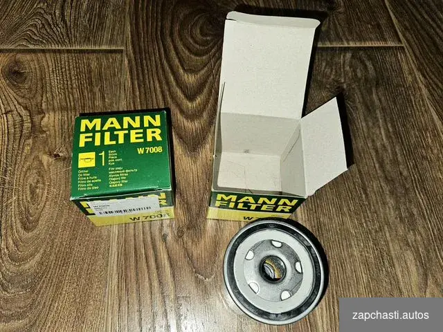 Масляный фильтр mann Filter W7008 новый