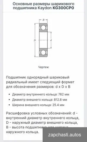 Купить Тонкостенные подшипники kaydon inna skf