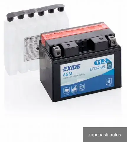 Купить Мото аккумулятор Exide ETZ14-BS 11.2 А/ч