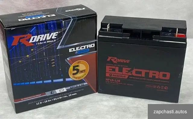 Аккумулятор Rdrive Electro 12v 18 Ah #2 купить