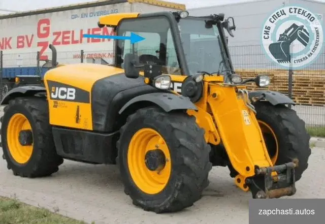 Купить Стекло дверное левое верхнее на Jcb 527-58