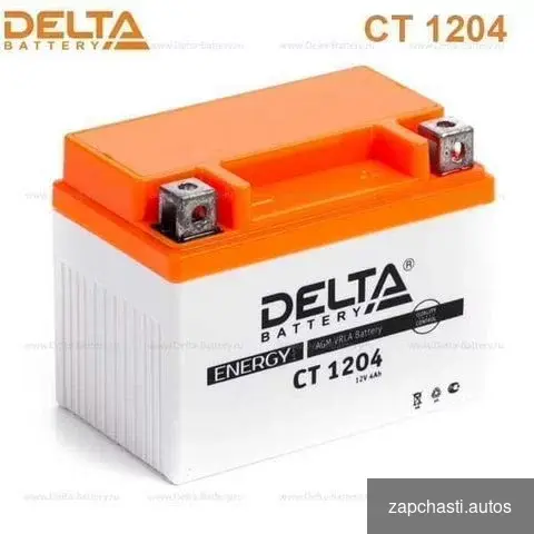 Купить Аккумулятор 12V на Мопед Скутер Delta CT 1204