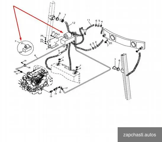 Купить Отопитель C01D19 на elaz BL