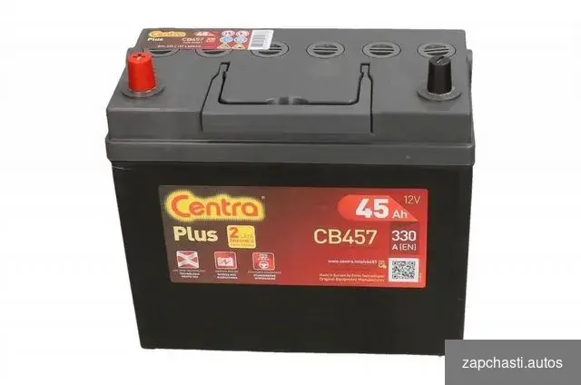 Аккумулятор фирмы centra Exide CB456 45