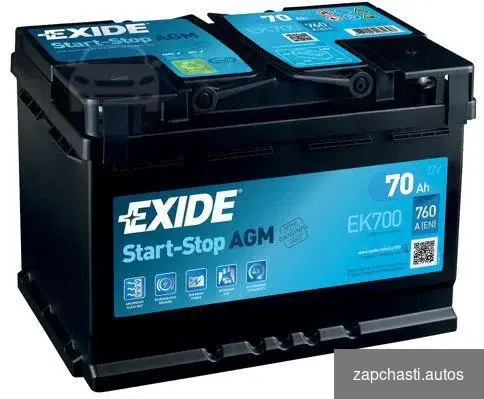 Купить AGM Аккумулятор Exide EK700