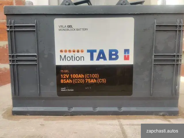 гелевая тяговая батарея tab Motion 75