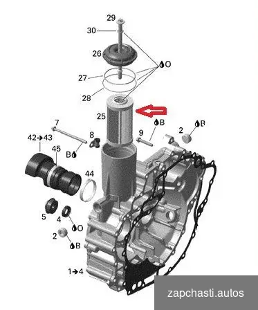 Купить Фильтр масляный Sea-Doo 1503 (2004-2008) 420956741