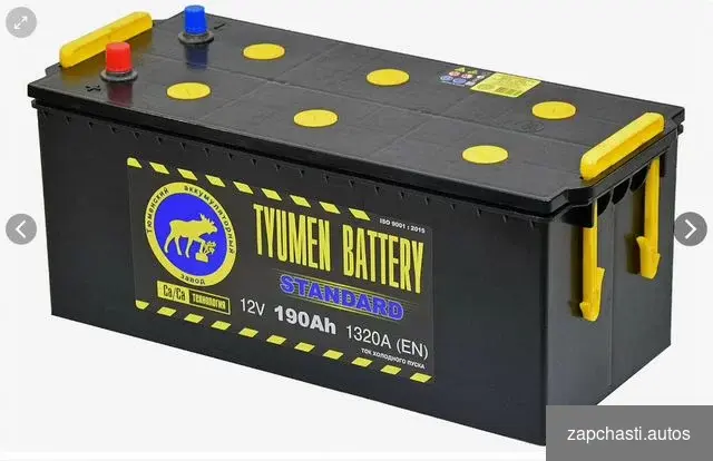 Купить Аккумулятор tyumen battery 6ст-190 premium болт, 1