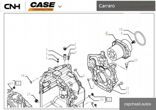 Carraro 644203 Terex 6195599m1 CNH 87701269