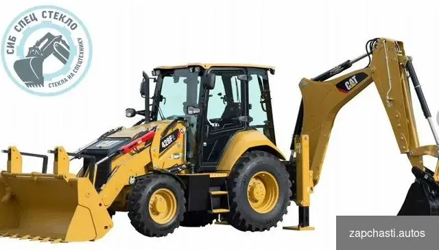 Купить Стекло дверное левое верхнее на Caterpillar 428f2